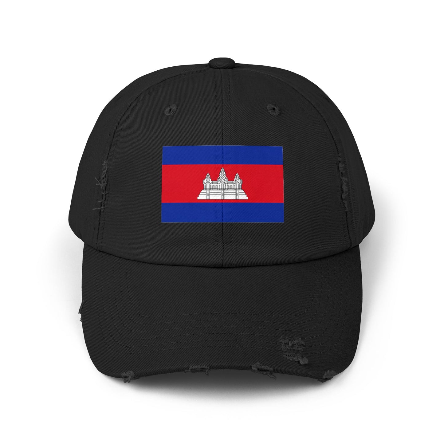 Cambodia Flag Cap - Unisex Casual Hat - Asia