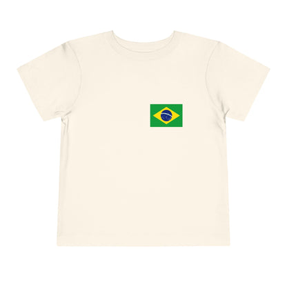 Toddler Unisex Tee - 2T to 5T - Brazilian Flag