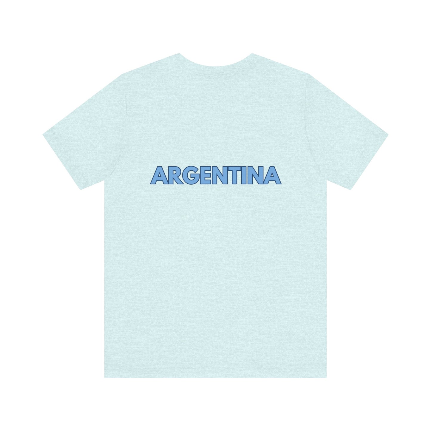 Argentina Flag Unisex Short Sleeve Tee - Spanish Collection