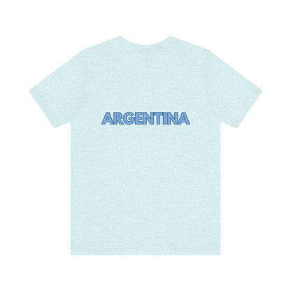 Argentina Flag Unisex Short Sleeve Tee - Spanish Collection