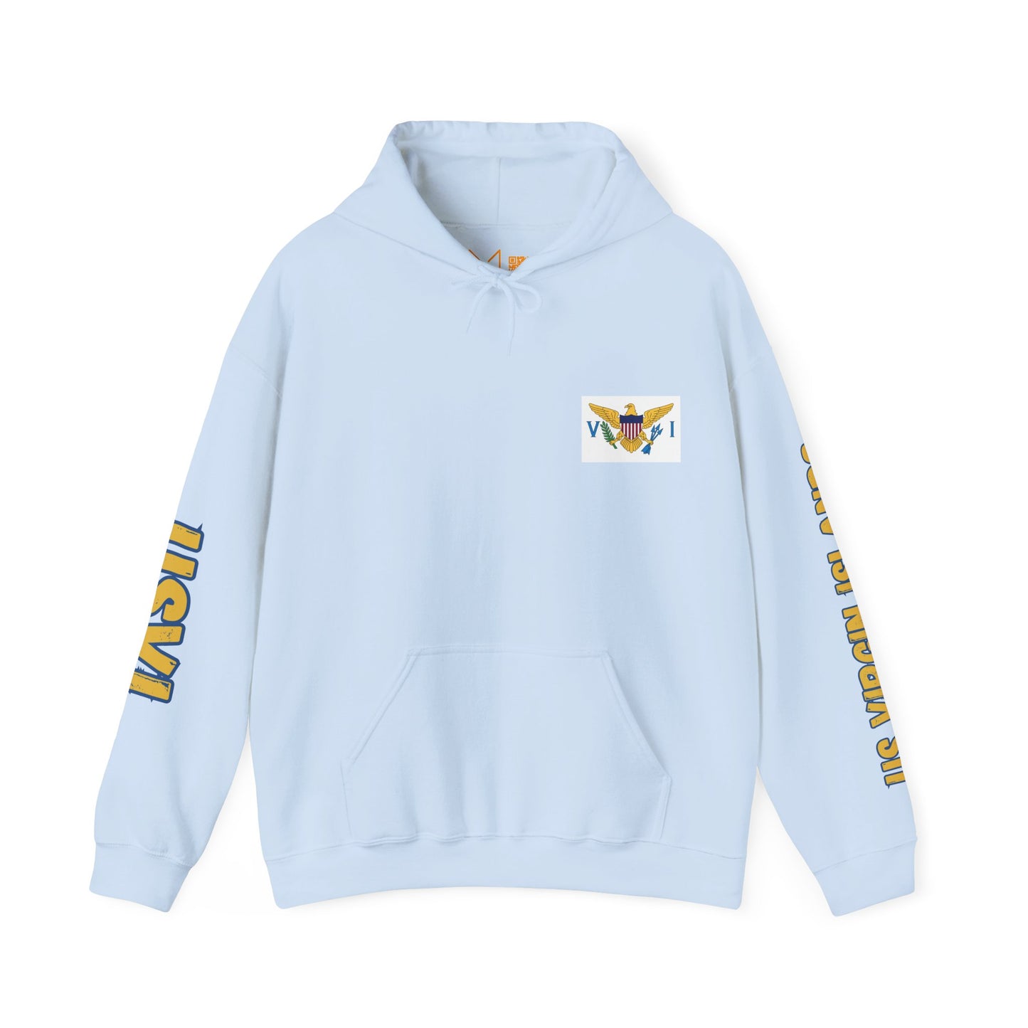 US Virgin Islands Flag Unisex Hoodie - Caribbean - Island Territory