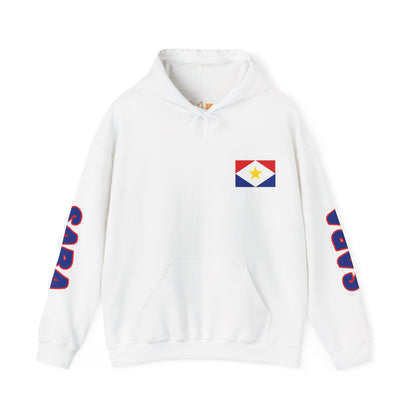 SABA Flag Hoodie - Unisex Heavy Blend™ Sweatshirt - Island Territory