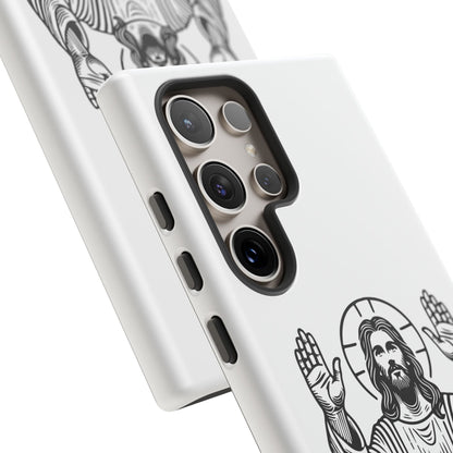 Jesus Phone Case - Simple yet Protective - iPhone- Samsung Galaxy - Google Pixel