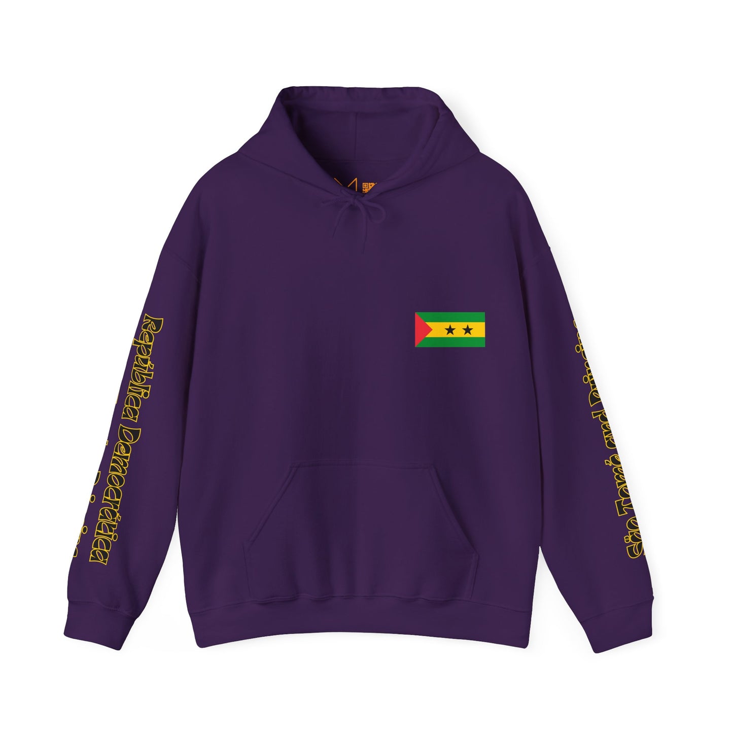 São Tomé and Príncipe Unisex Hooded Sweatshirt - Africa