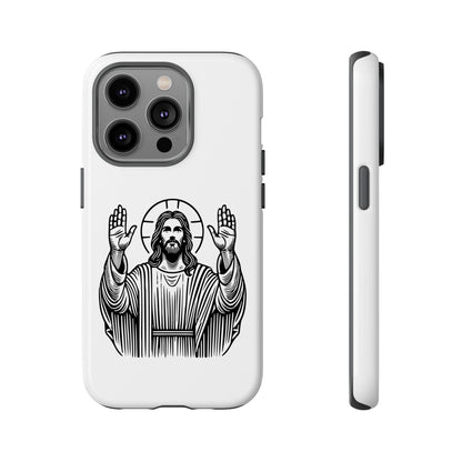 Jesus Phone Case - Simple yet Protective - iPhone- Samsung Galaxy - Google Pixel