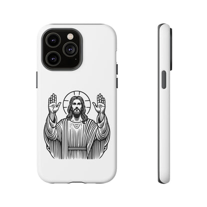 Jesus Phone Case - Simple yet Protective - iPhone- Samsung Galaxy - Google Pixel