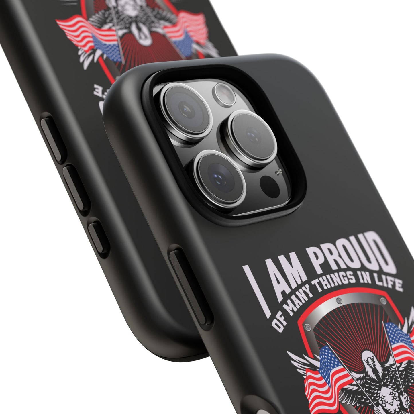 Proud American Patriot Phone Case - I Am Proud Design - iPhone- Samsung Galaxy - Google Pixel