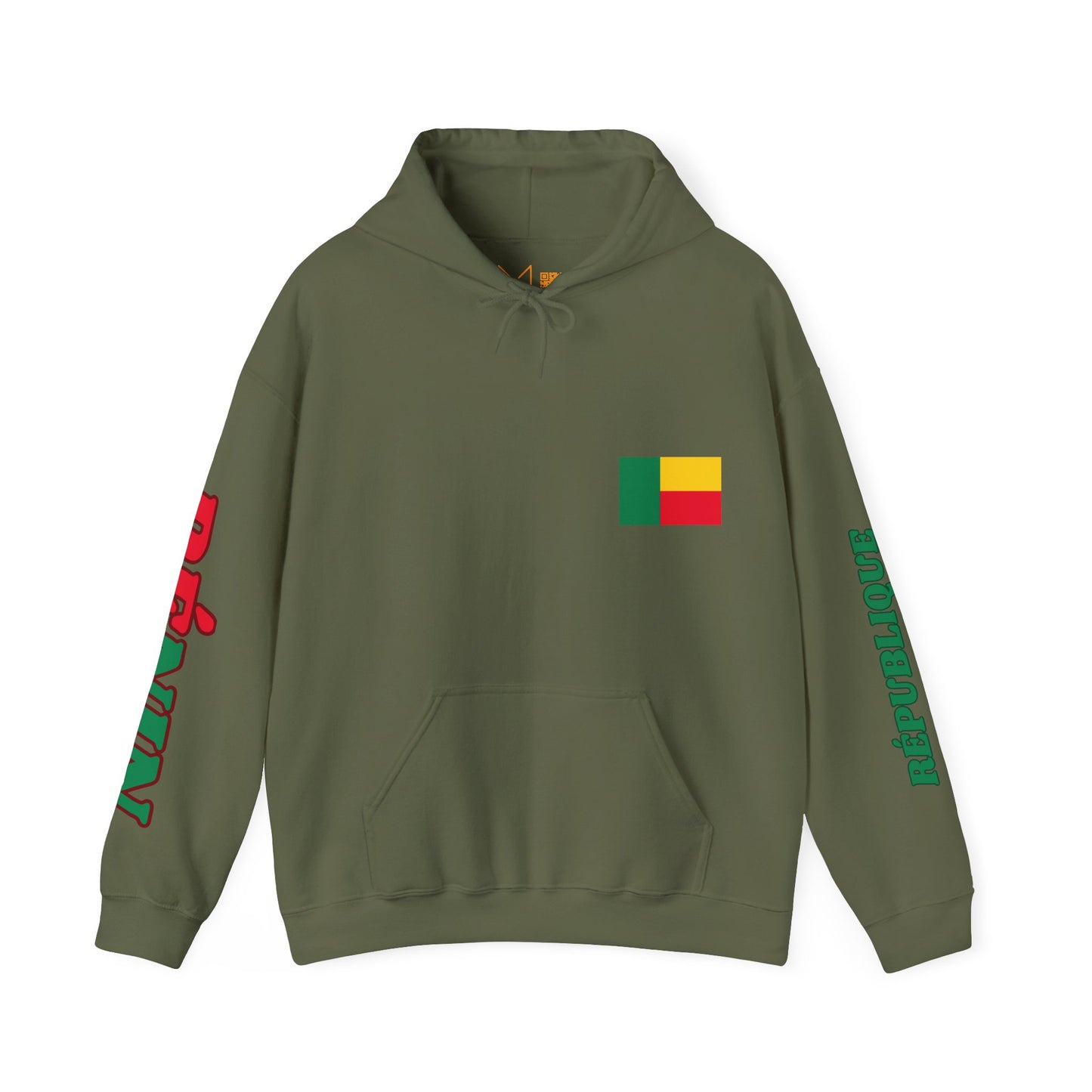 Benin Unisex Hooded Sweatshirt - Africa