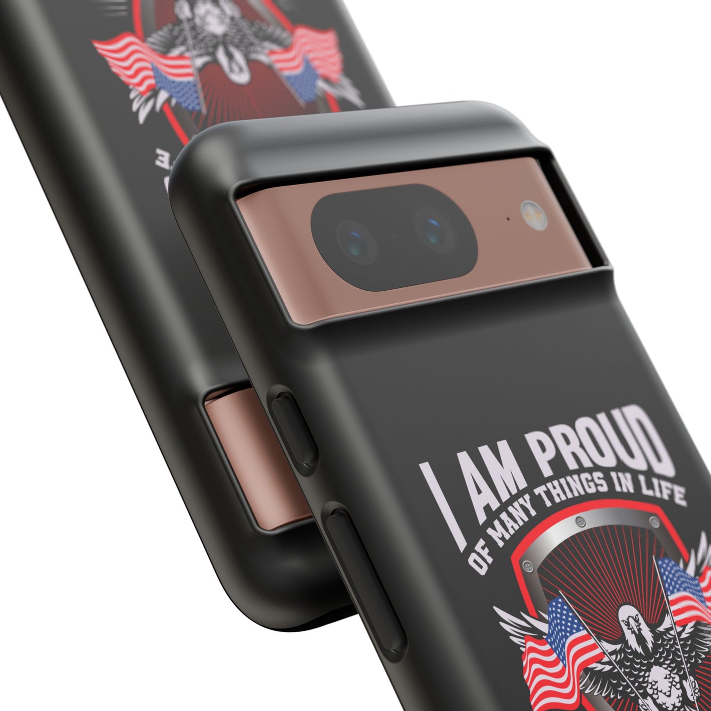 Proud American Patriot Phone Case - I Am Proud Design - iPhone- Samsung Galaxy - Google Pixel