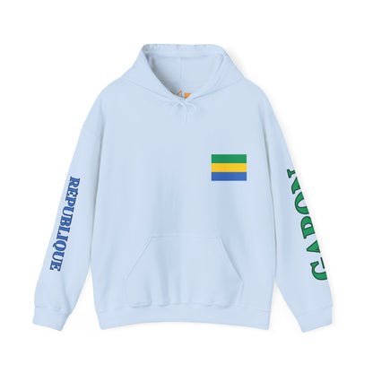 Gabon Unisex Hooded Sweatshirt - Africa