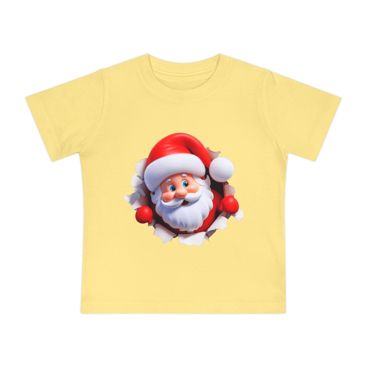 Cute Santa Baby T-Shirt for Christmas - 3 to 18 month old