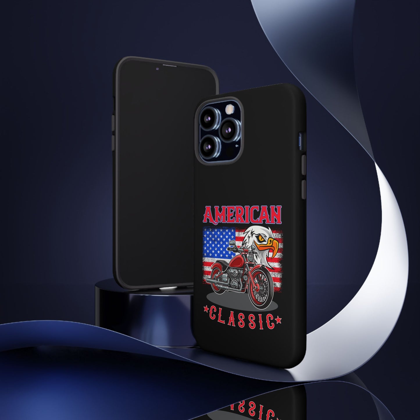 American Classic Motorcycle Phone Case - Tough Protection - iPhone, Samsung Galaxy, Google Pixel