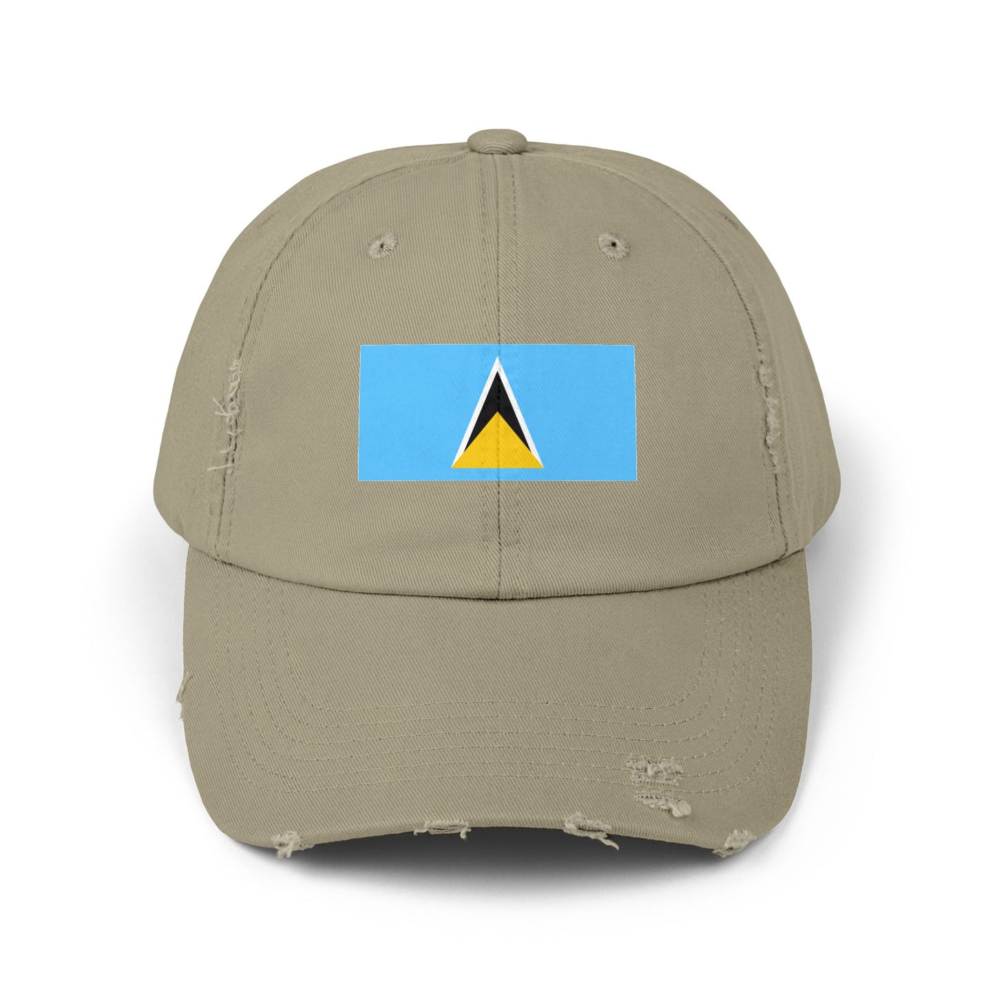 Saint Lucia Flag Cap - Unisex Casual Hat - Caribbean