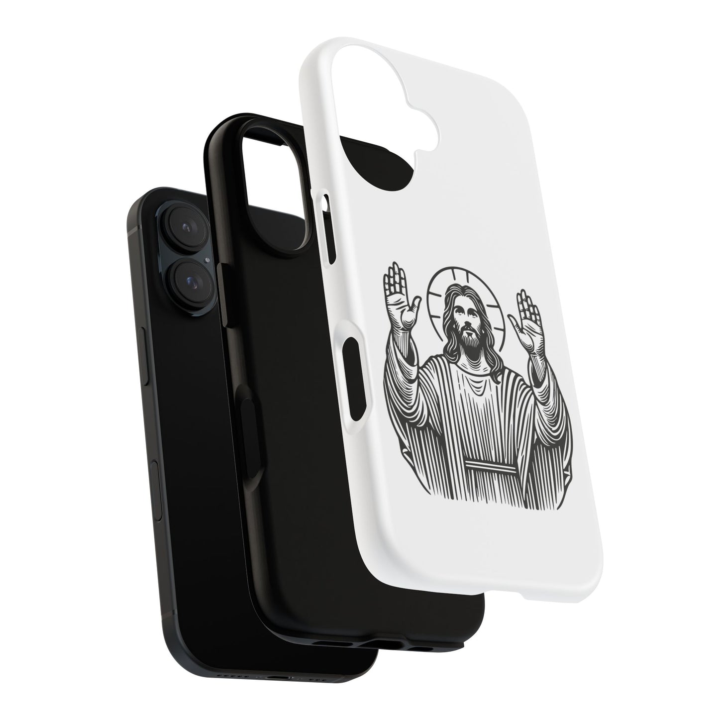 Jesus Phone Case - Simple yet Protective - iPhone- Samsung Galaxy - Google Pixel