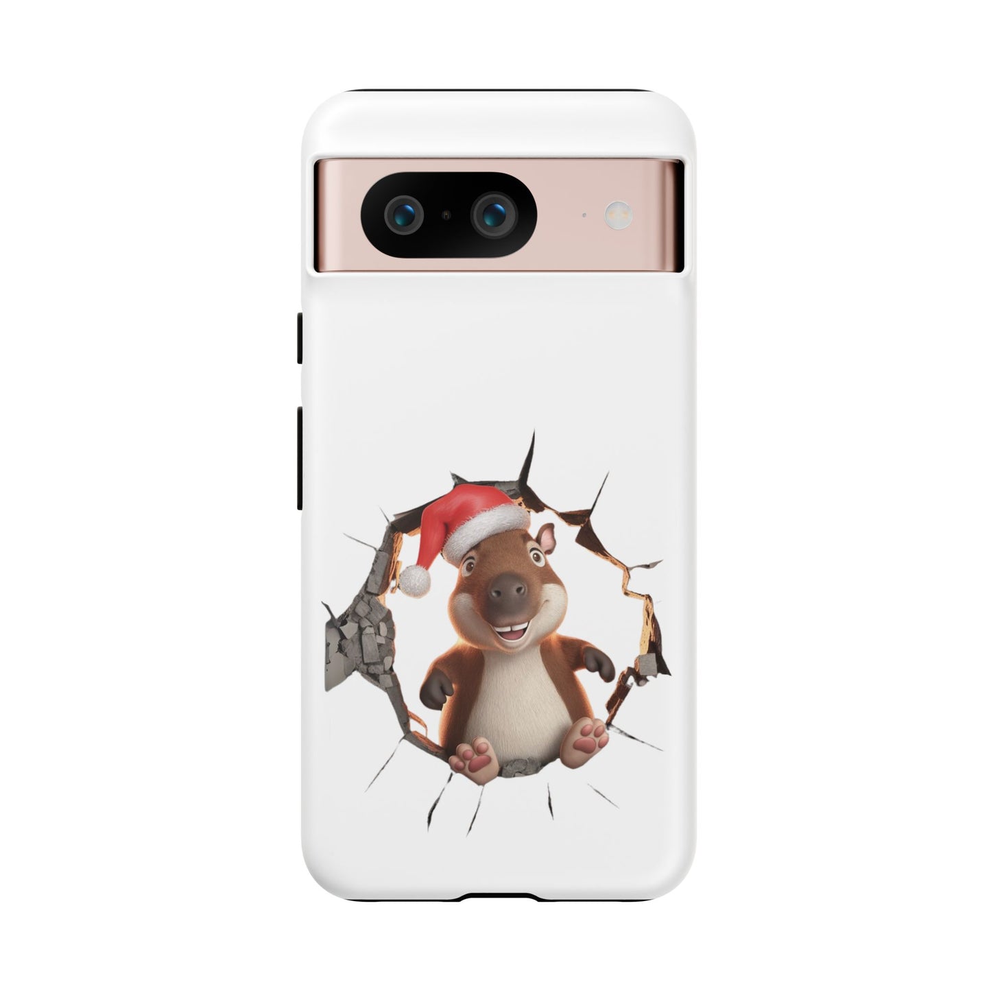 Christmas Capybara Santa Tough Phone Case