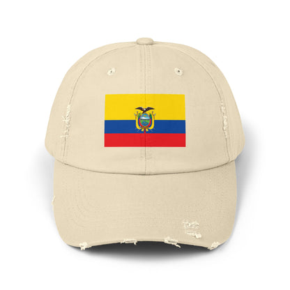 Ecuador Flag Cap - Unisex Casual Hat - South America