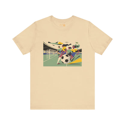 Soccer Vibes Unisex Jersey Tee - Perfect for Fans & Playful Days