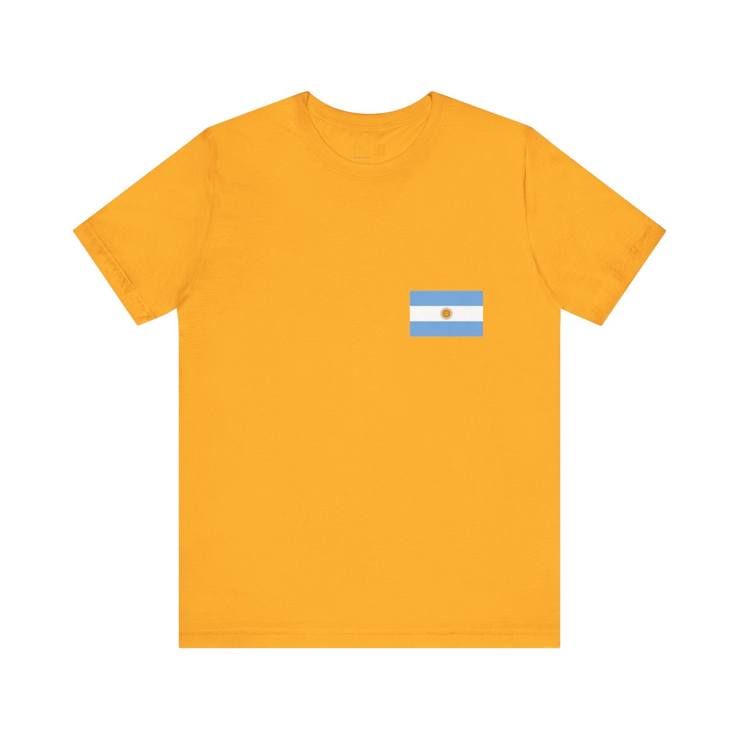 Argentina Flag Unisex Short Sleeve Tee - Spanish Collection