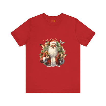 Santa Butterflies Unisex Tee - Most Likely to Be on the Naughty List