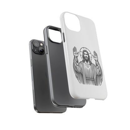 Jesus Phone Case - Simple yet Protective - iPhone- Samsung Galaxy - Google Pixel