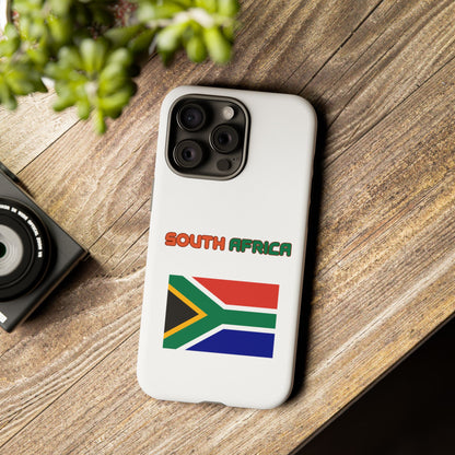 South Africa Flag Tough Phone Case - Durable, Stylish Protection - iPhone, Samsung Galaxy, Google Pixel