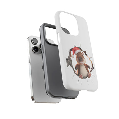 Christmas Capybara Santa Tough Phone Case