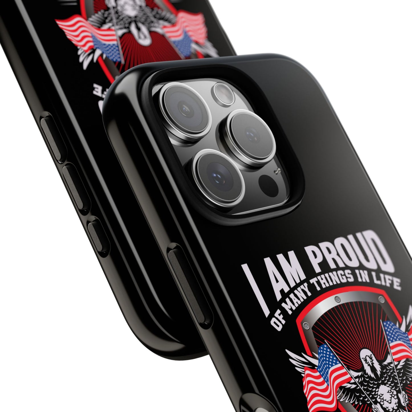 Proud American Patriot Phone Case - I Am Proud Design - iPhone- Samsung Galaxy - Google Pixel