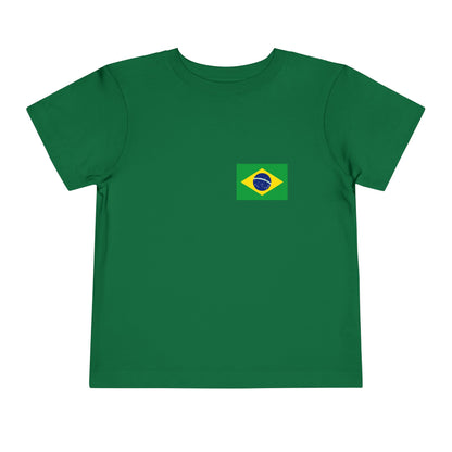 Toddler Unisex Tee - 2T to 5T - Brazilian Flag