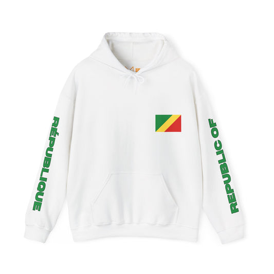 Republic of Congo Unisex Hooded Sweatshirt - Africa