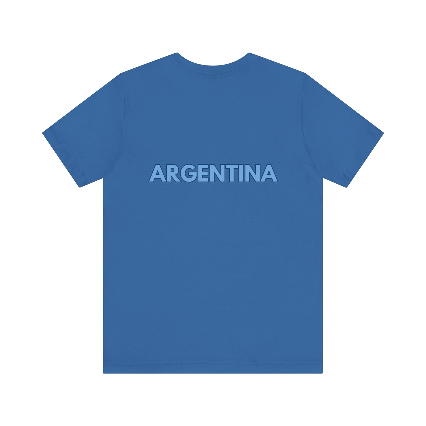 Argentina Flag Unisex Short Sleeve Tee - Spanish Collection