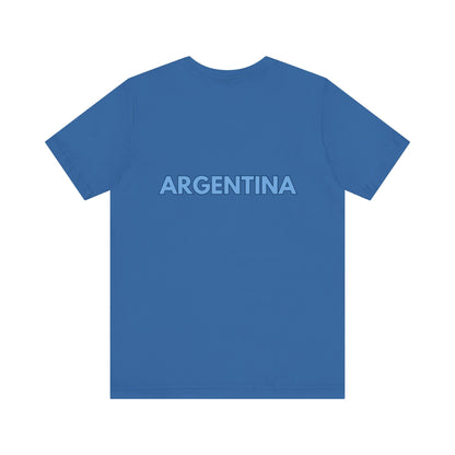 Argentina Flag Unisex Short Sleeve Tee - Spanish Collection