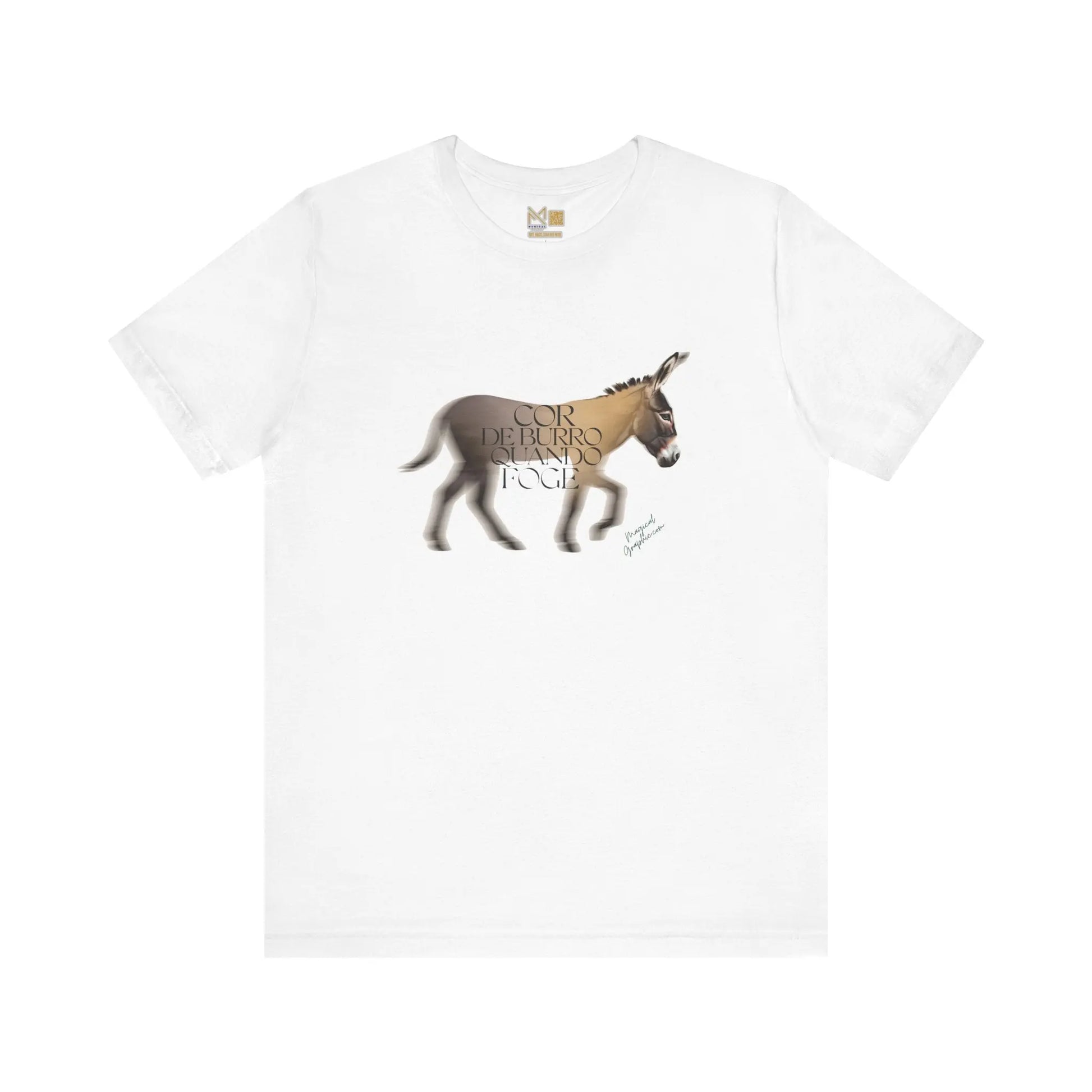Cor De Burro Quando Foge - Unisex Tee Casual Printify