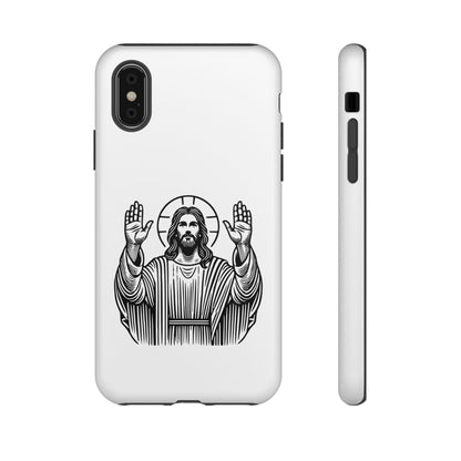 Jesus Phone Case - Simple yet Protective - iPhone- Samsung Galaxy - Google Pixel