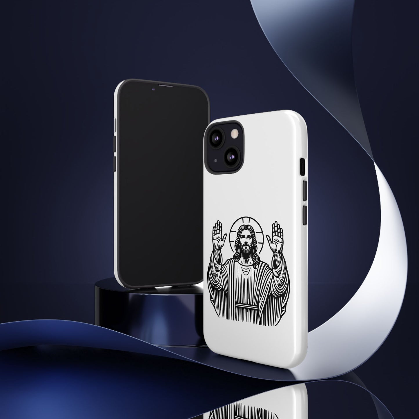 Jesus Phone Case - Simple yet Protective - iPhone- Samsung Galaxy - Google Pixel