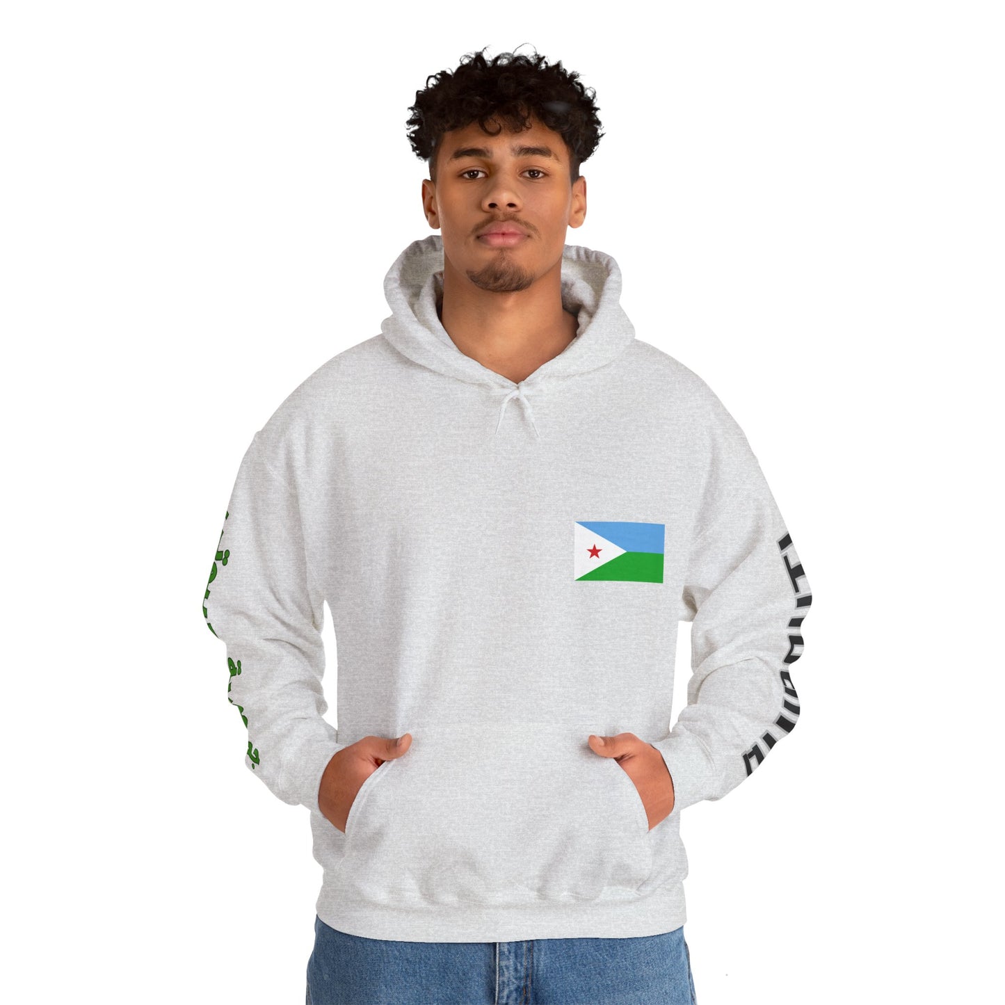 Djibouti Unisex Hooded Sweatshirt - Africa