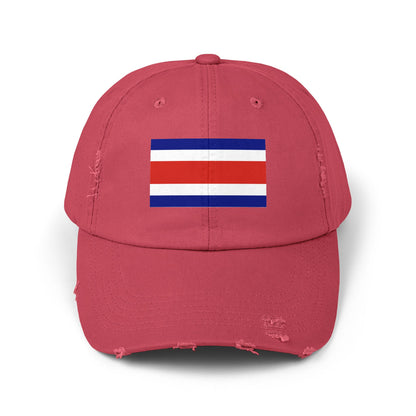 Costa Rica Flag Cap - Unisex Casual Hat - North America