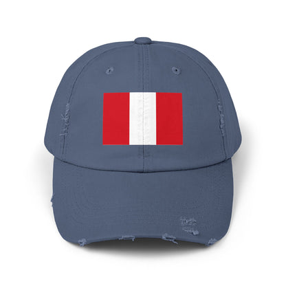 Peru Flag Cap - Unisex Casual Hat - South America