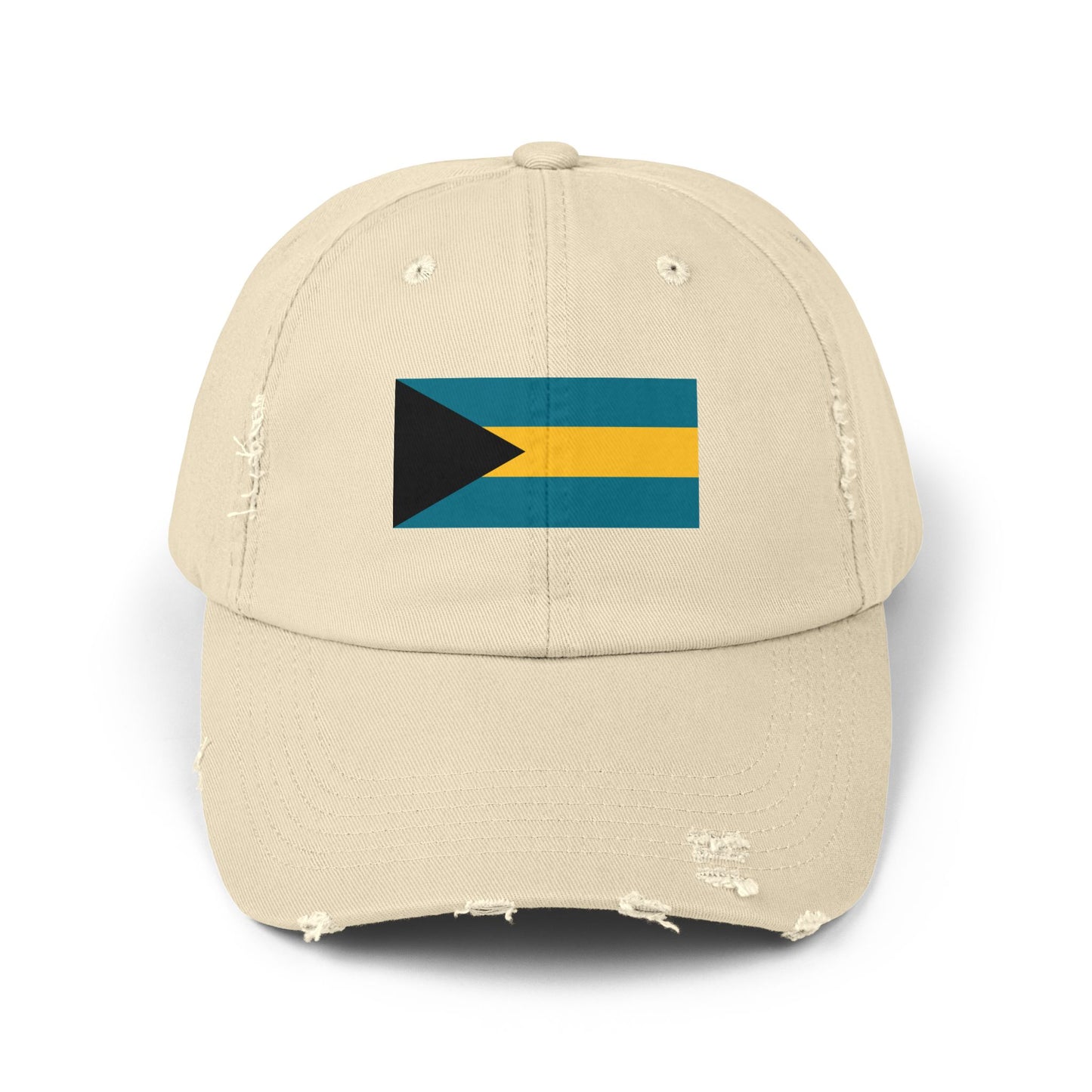 Bahamas Flag Cap - Unisex Casual Hat - Caribbean