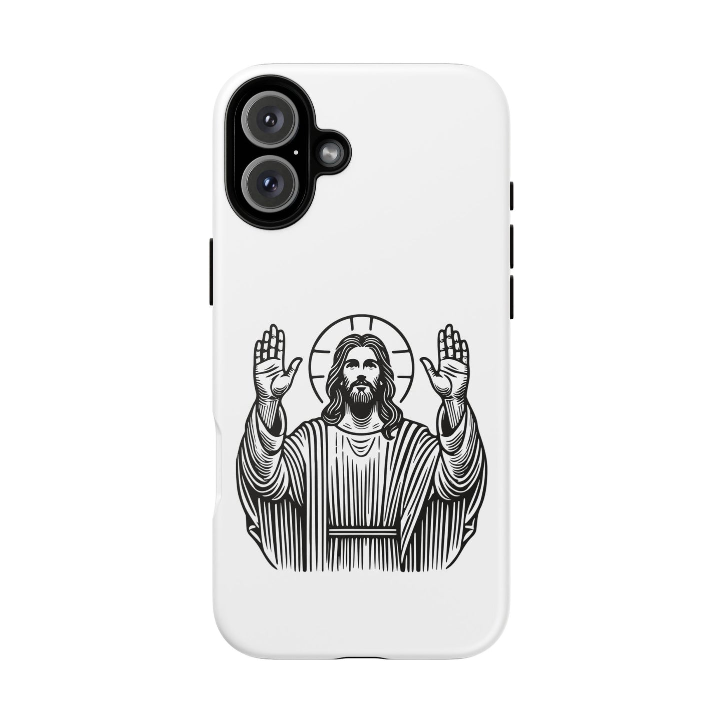 Jesus Phone Case - Simple yet Protective - iPhone- Samsung Galaxy - Google Pixel