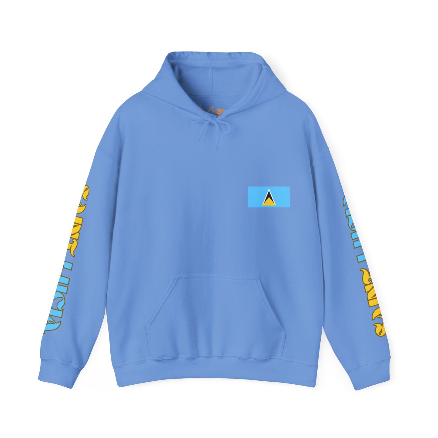 Saint Lucia Unisex Hooded Sweatshirt - Caribbean