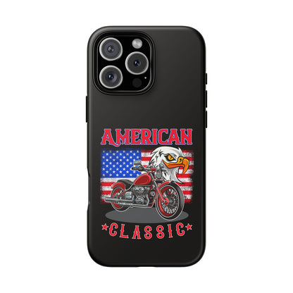 American Classic Motorcycle Phone Case - Tough Protection - iPhone, Samsung Galaxy, Google Pixel