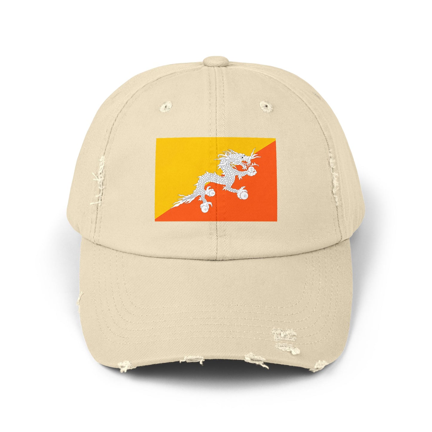 Bhutan Flag Cap - Unisex Casual Hat - Asia