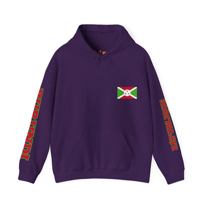 Burundi Unisex Hooded Sweatshirt - Africa