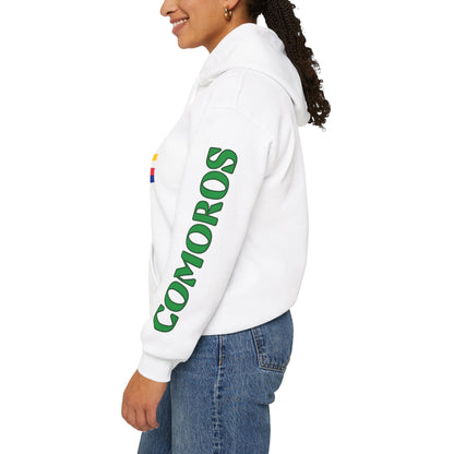 Comoros Unisex Hooded Sweatshirt - Africa