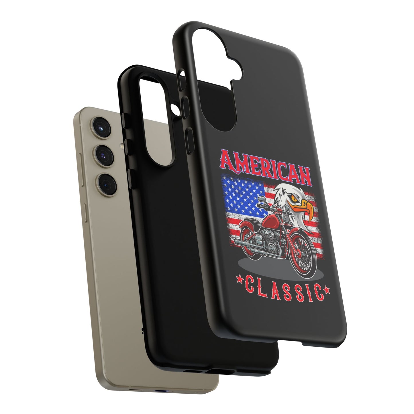 American Classic Motorcycle Phone Case - Tough Protection - iPhone, Samsung Galaxy, Google Pixel