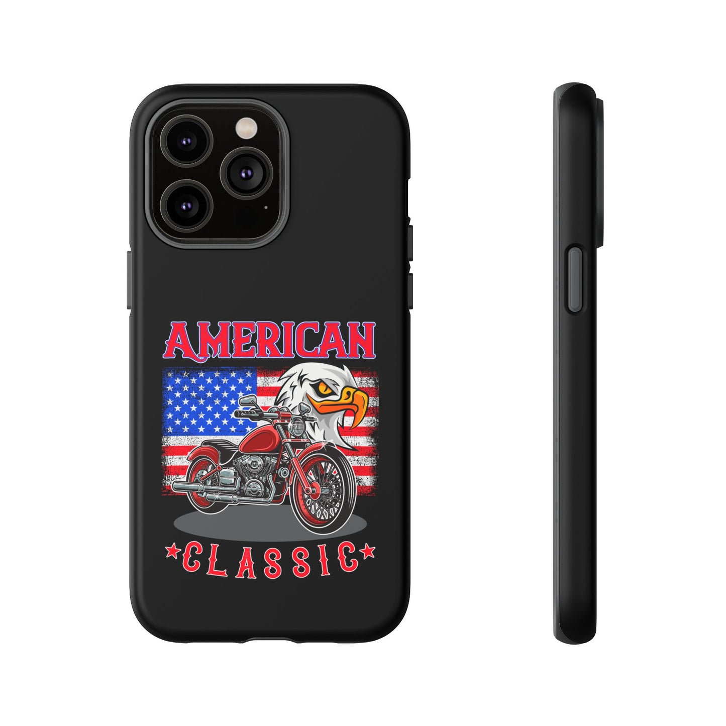 American Classic Motorcycle Phone Case - Tough Protection - iPhone, Samsung Galaxy, Google Pixel