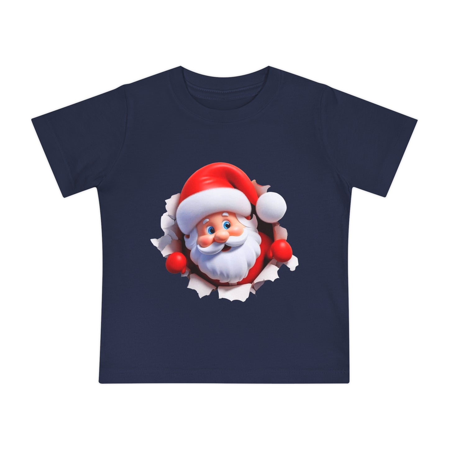 Cute Santa Baby T-Shirt for Christmas - 3 to 18 month old