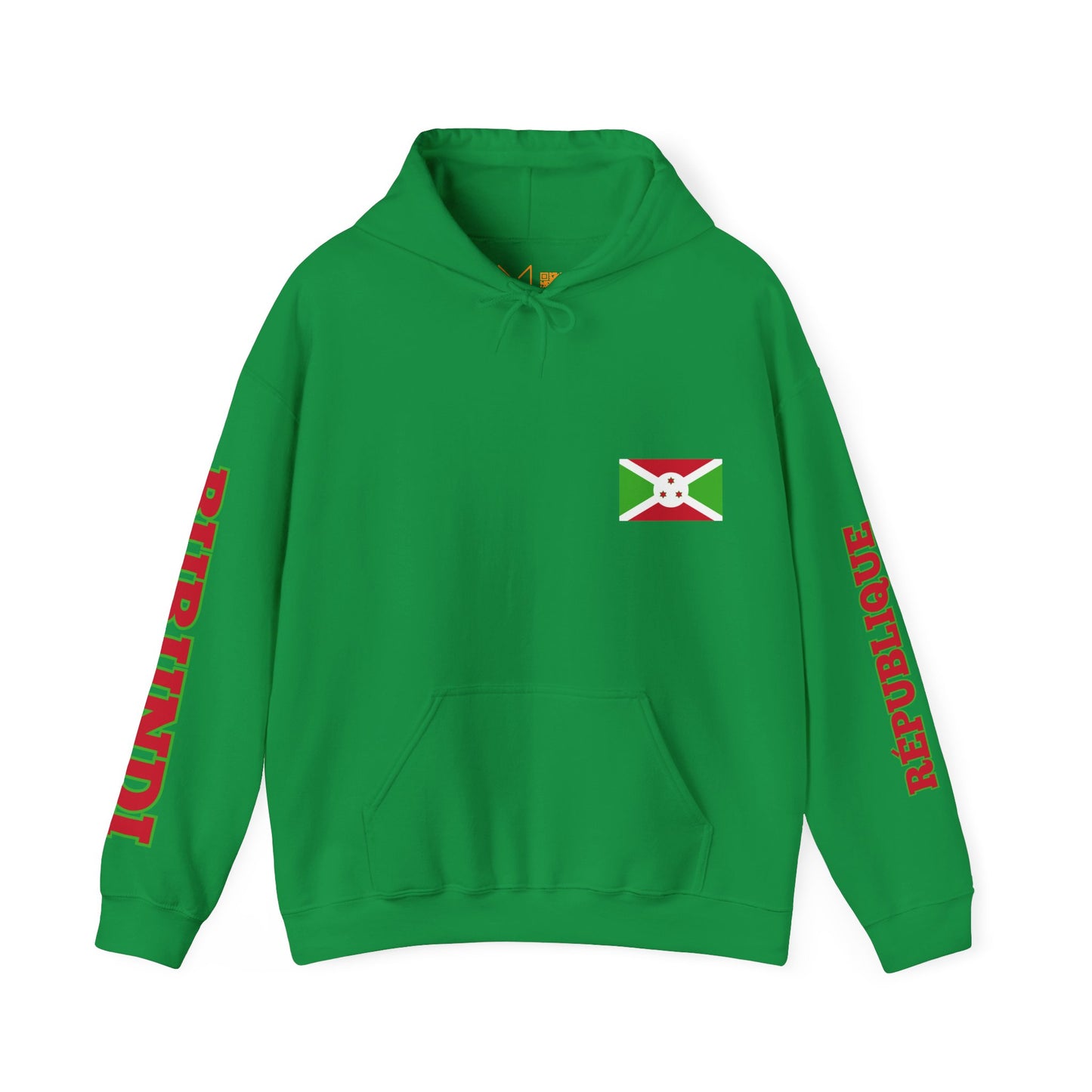 Burundi Unisex Hooded Sweatshirt - Africa