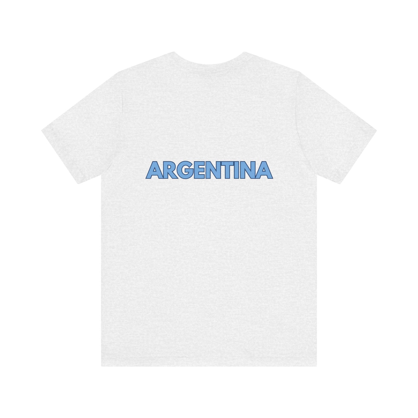 Argentina Flag Unisex Short Sleeve Tee - Spanish Collection