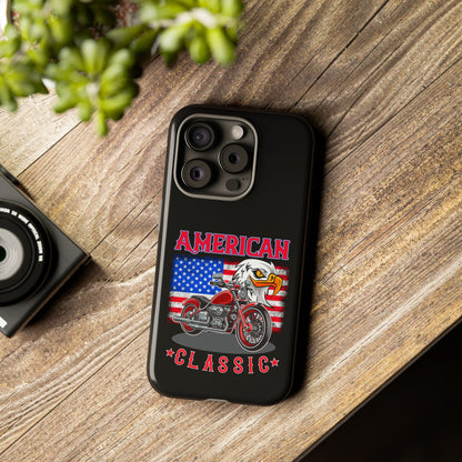 American Classic Motorcycle Phone Case - Tough Protection - iPhone, Samsung Galaxy, Google Pixel